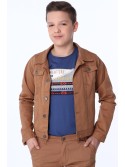 Boys\' caramel jacket NDZ51600 - Online store - Boutique